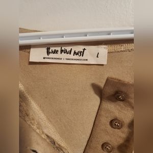 Three Bird Nest Large cream color dress